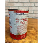 Vintage Mobile Gas Oil Freezone Anti Freeze Quart Tin Can Advertising * Dented