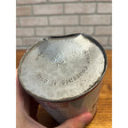 Vintage Mobile Gas Oil Freezone Anti Freeze Quart Tin Can Advertising * Dented