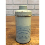 Vintage Rexall Foot Powder Tin Can Partial Contents
