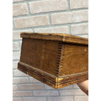 Antique 1890s Boys Union Tool Chest Wood Box Toy Dovetailed USA Patriotic Eagle