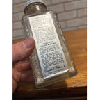 Vintage Dryden & Palmer Rock & Rye Candy Jar Art Deco w/ Contents Long Island NY