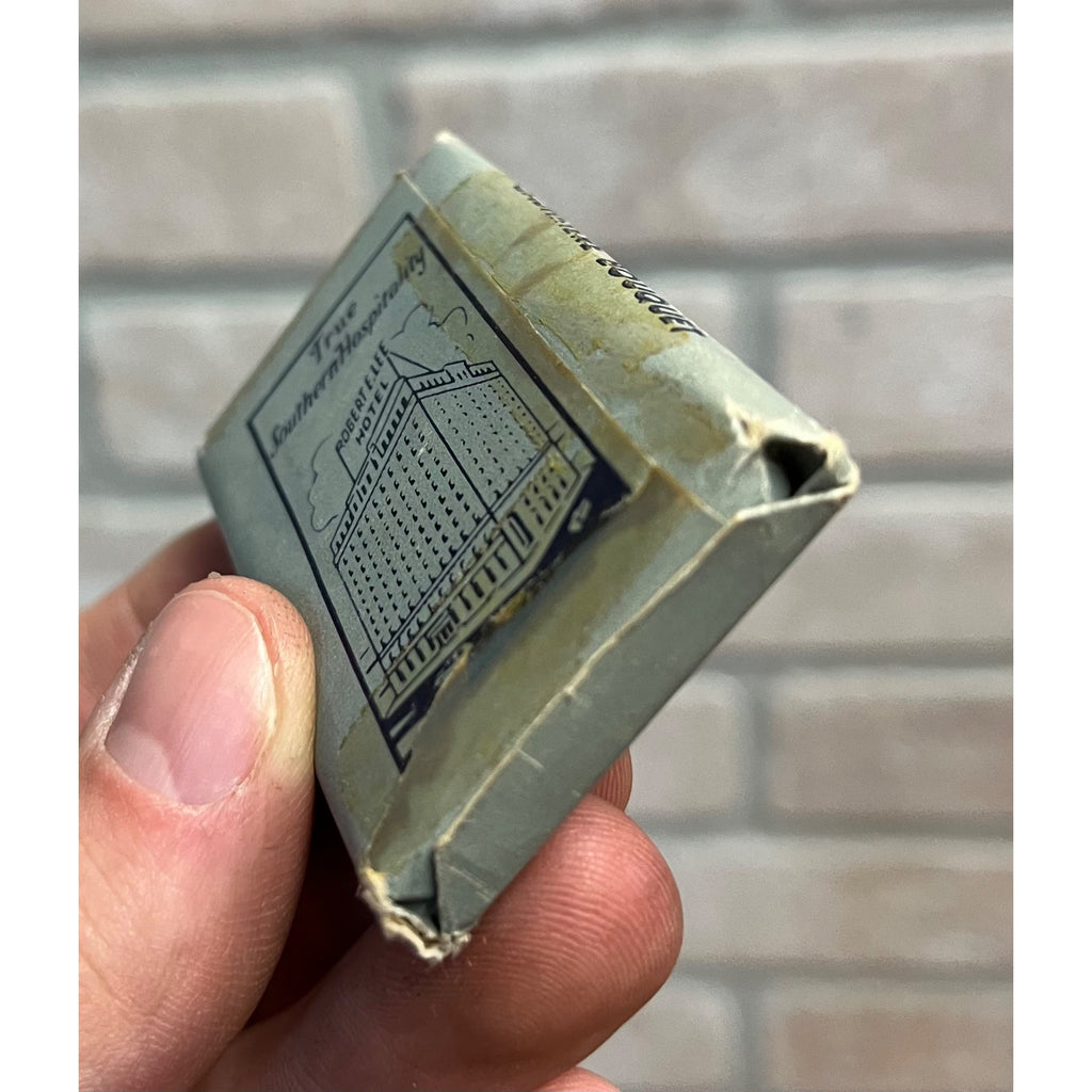Vintage Robert E. Lee Hotel Jackson MS Mississippi Soap Bar Advertising