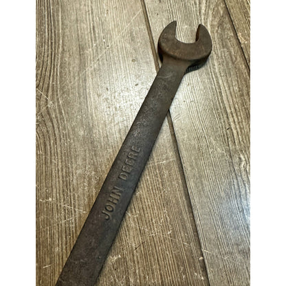 Vintage John Deere No.22509 Open End Wrench 1 1/8" x 1" Steel Implement