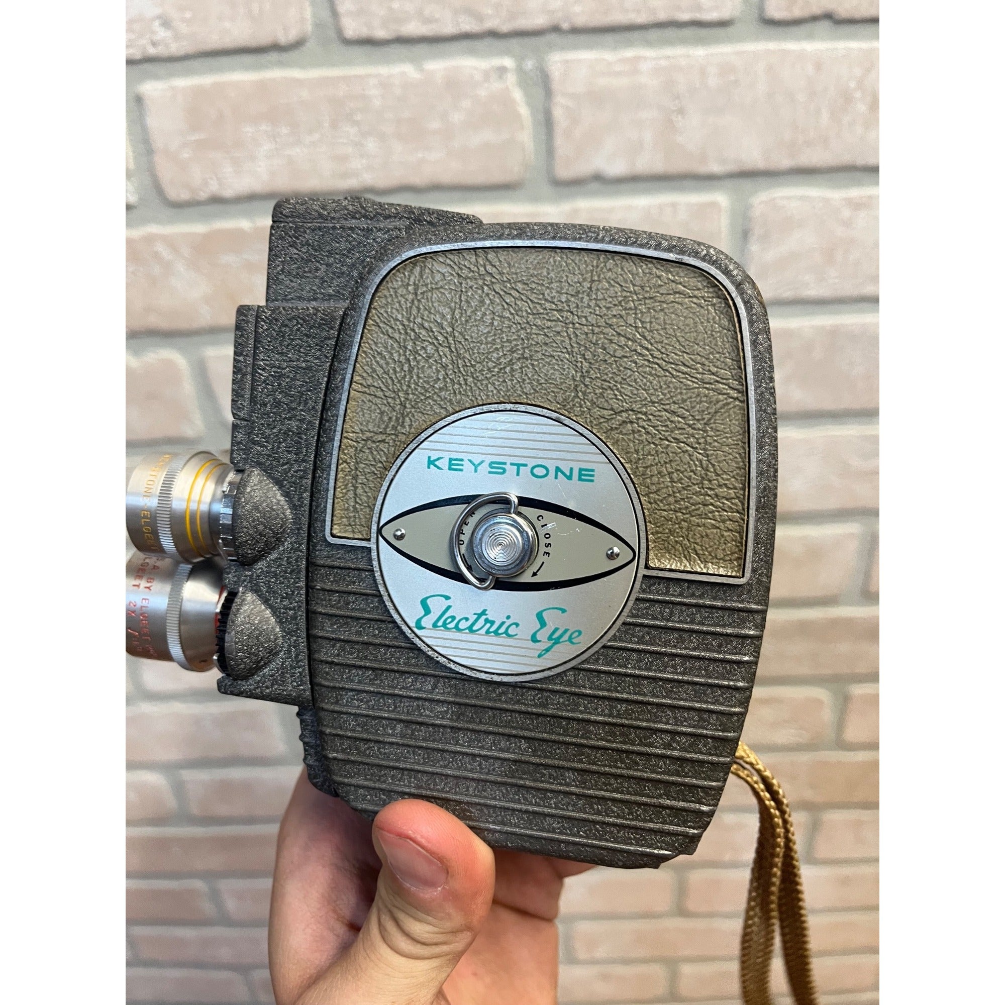Vintage Keystone 8mm Movie Camera Electric Eye K-4 Boston, Massachusetts USA Circa 1960 Untested