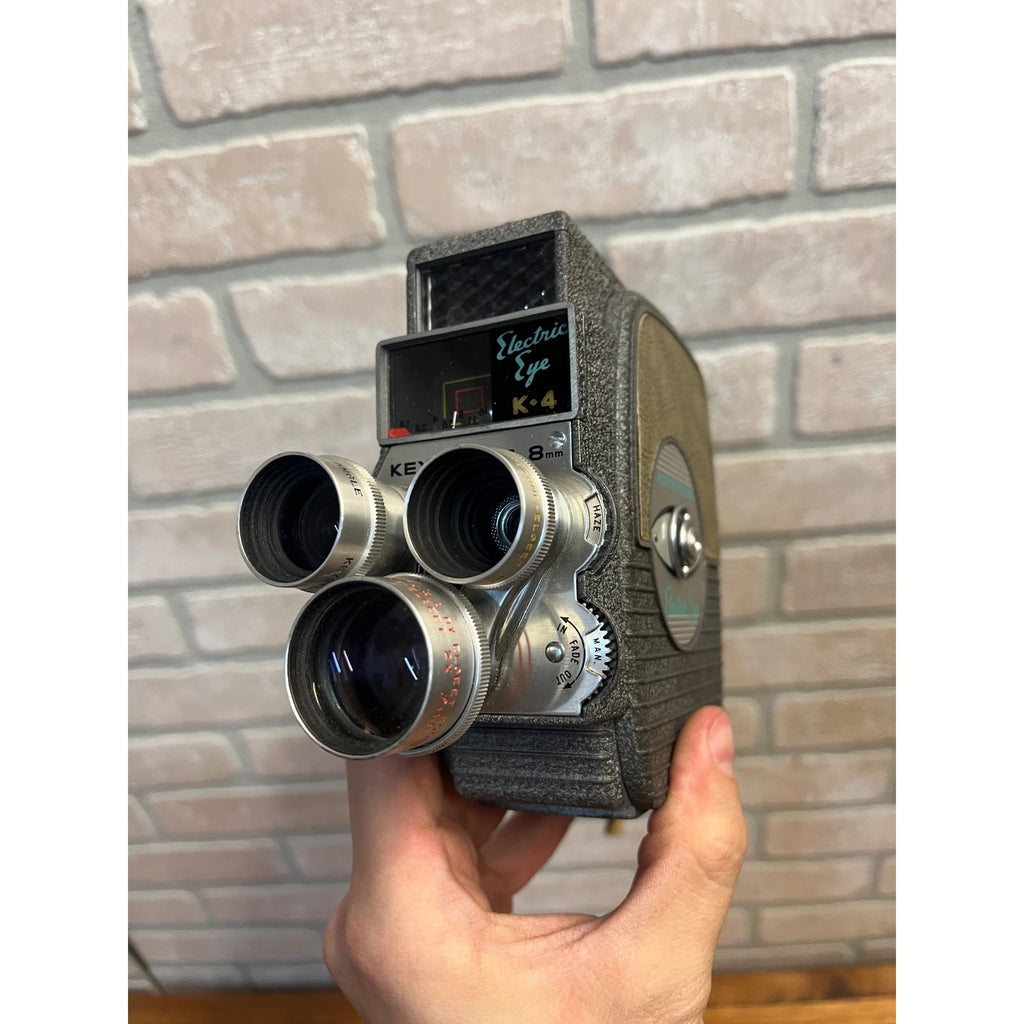 Vintage Keystone 8mm Movie Camera Electric Eye K-4 Boston, Massachusetts USA Circa 1960 Untested
