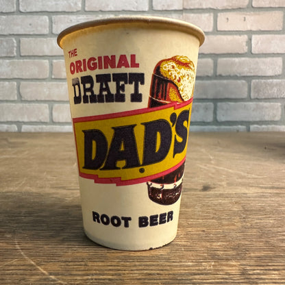 Vintage Dads Root Beer Draft Mug Sample Soda Promotional Cup 6oz