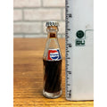 Vintage Miniature Pepsi Cola Bottle 3" Soda Mini Glass Bottle