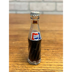 Vintage Miniature Pepsi Cola Bottle 3" Soda Mini Glass Bottle