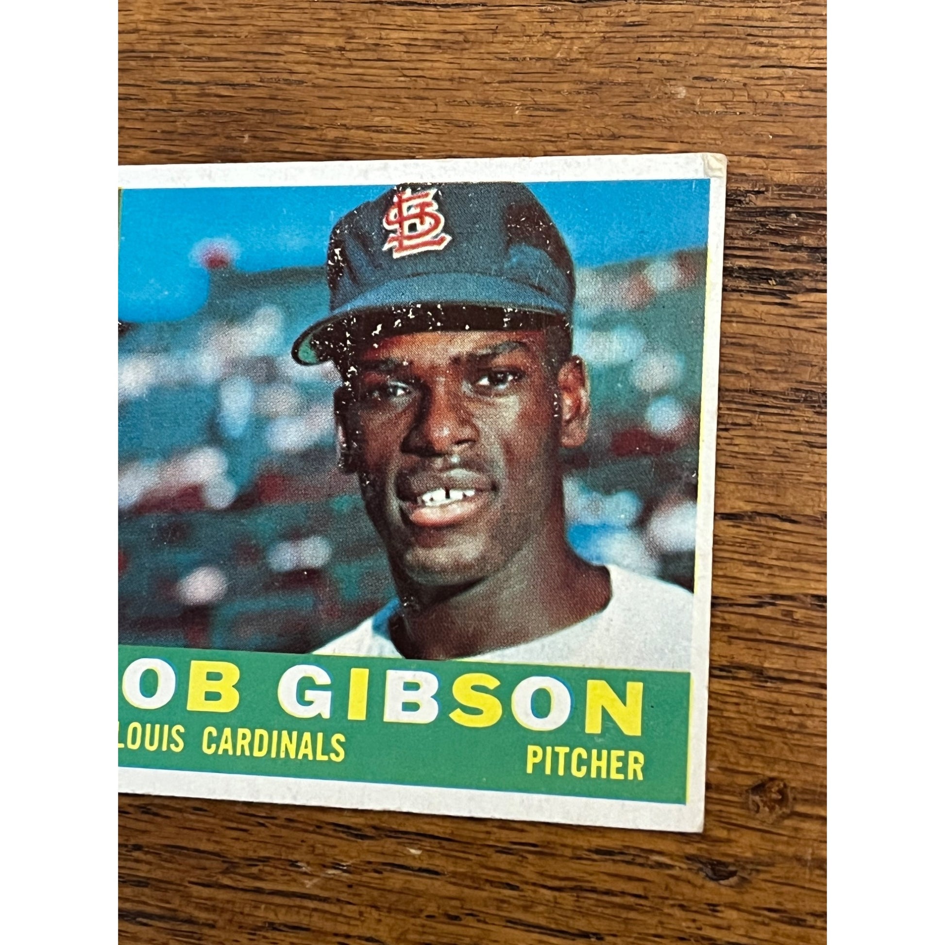 1960 Topps Baseball Bob Gibson St Louis Cardinals #73 - Good