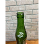 Vintage 1960s Mountain Dew One Pint Glass Soda Bottle Filled by John & Alice