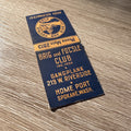 Vintage Brig and Focsle Club Spokane Washington Advertising Matchbook