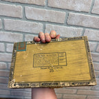 Vintage Fifty-Fifty 50-50 Cardboard Claro Cigar Box -- J.C. Winter Red Lion, PA