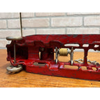 Vintage 1930s Arcade Mack Fire Hook & Ladder Truck Cast Iron Toy Large