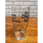 HTF Leinenkugels Creamy Draft Beer Glass "Creme De La Northwoods" 6.25"