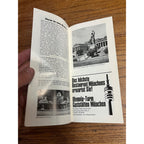 Vintage 1960s Munich Germany Sightseeing Bus Tour Tourist Travel Brochure Souvenir