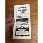 Vintage 1960s Munich Germany Sightseeing Bus Tour Tourist Travel Brochure Souvenir