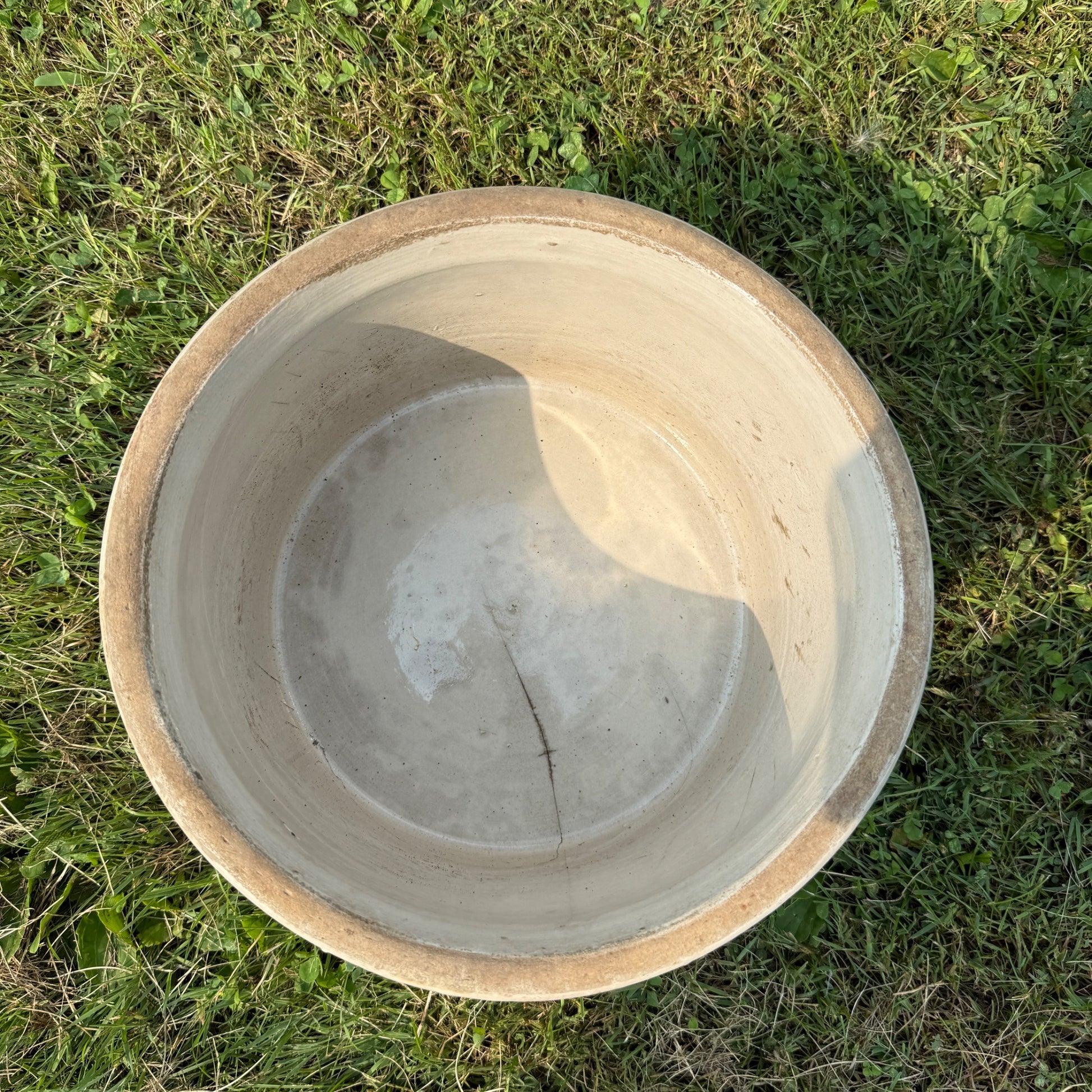 Antique Red Wing 20 lbs Butter Crock Stoneware