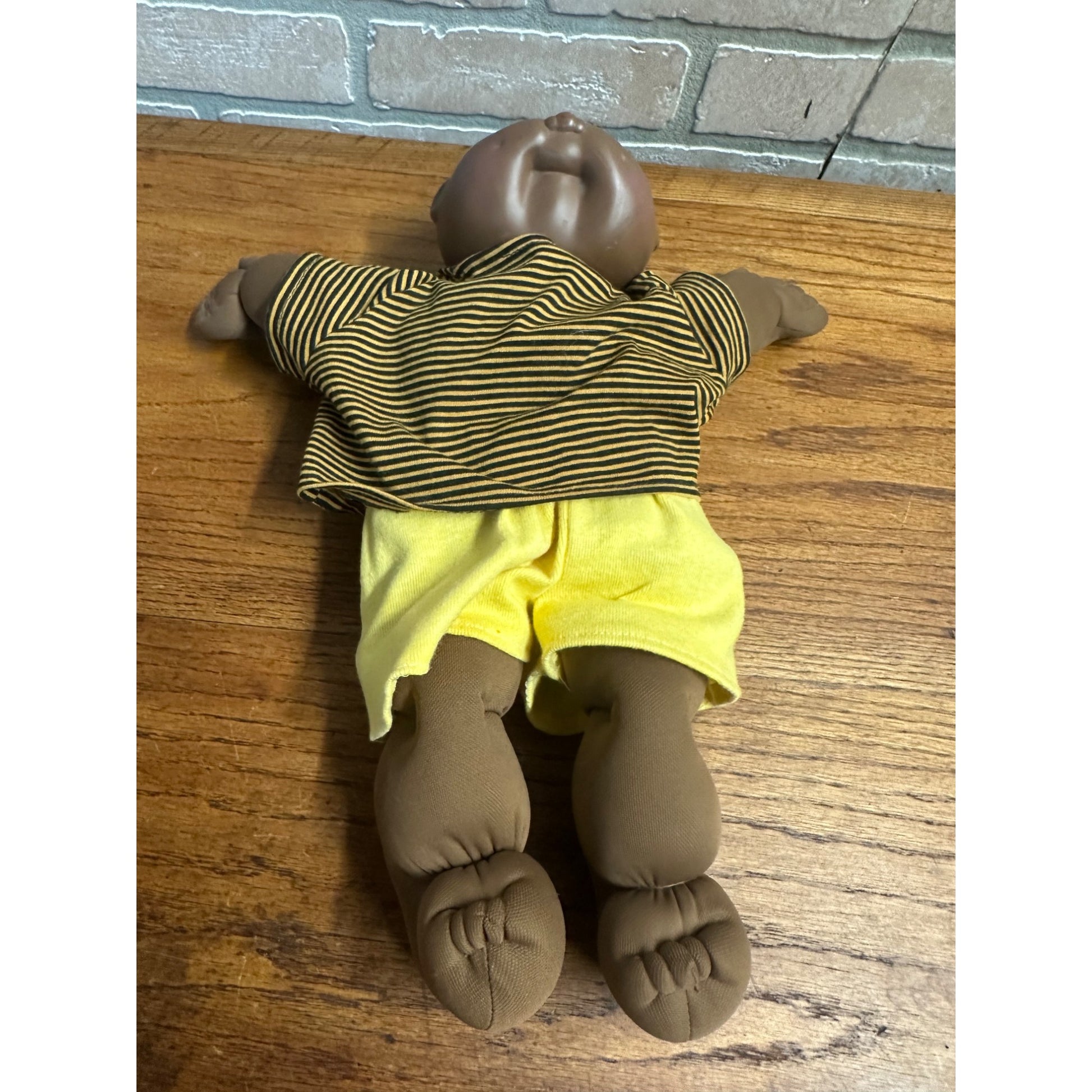 Vintage Cabbage Patch Kids Dolls 1980s Blonde & African American Bald - Used