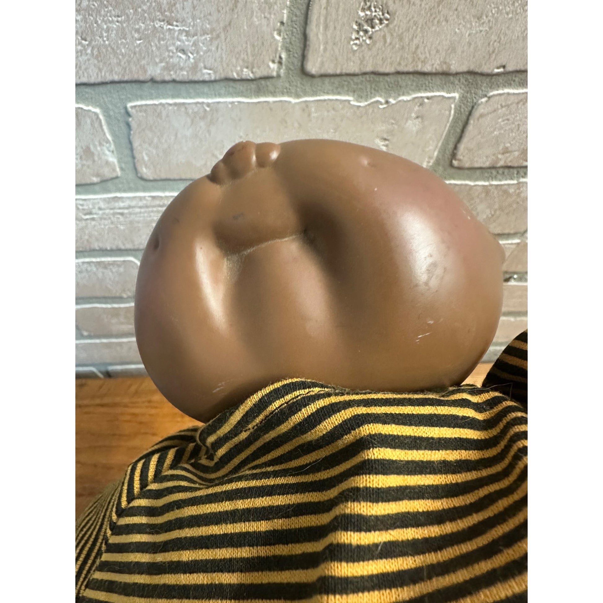 Vintage Cabbage Patch Kids Dolls 1980s Blonde & African American Bald - Used