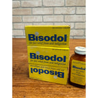 Vtg Full Box Lot of 3 Bisodol Stomach 100 Antacid Tablets Pharmacy NOS Drug Store