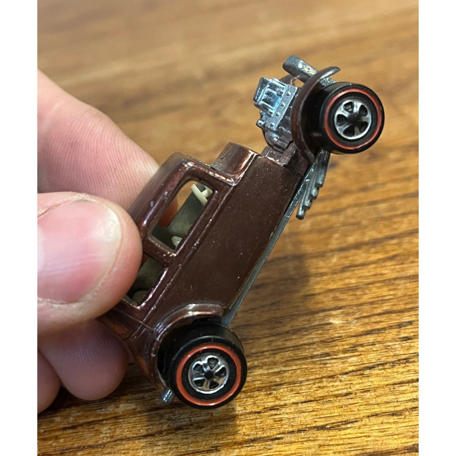 1968 Hot Wheels Redline Classic '32 Ford Vickey Copper Brown  -- Excellent