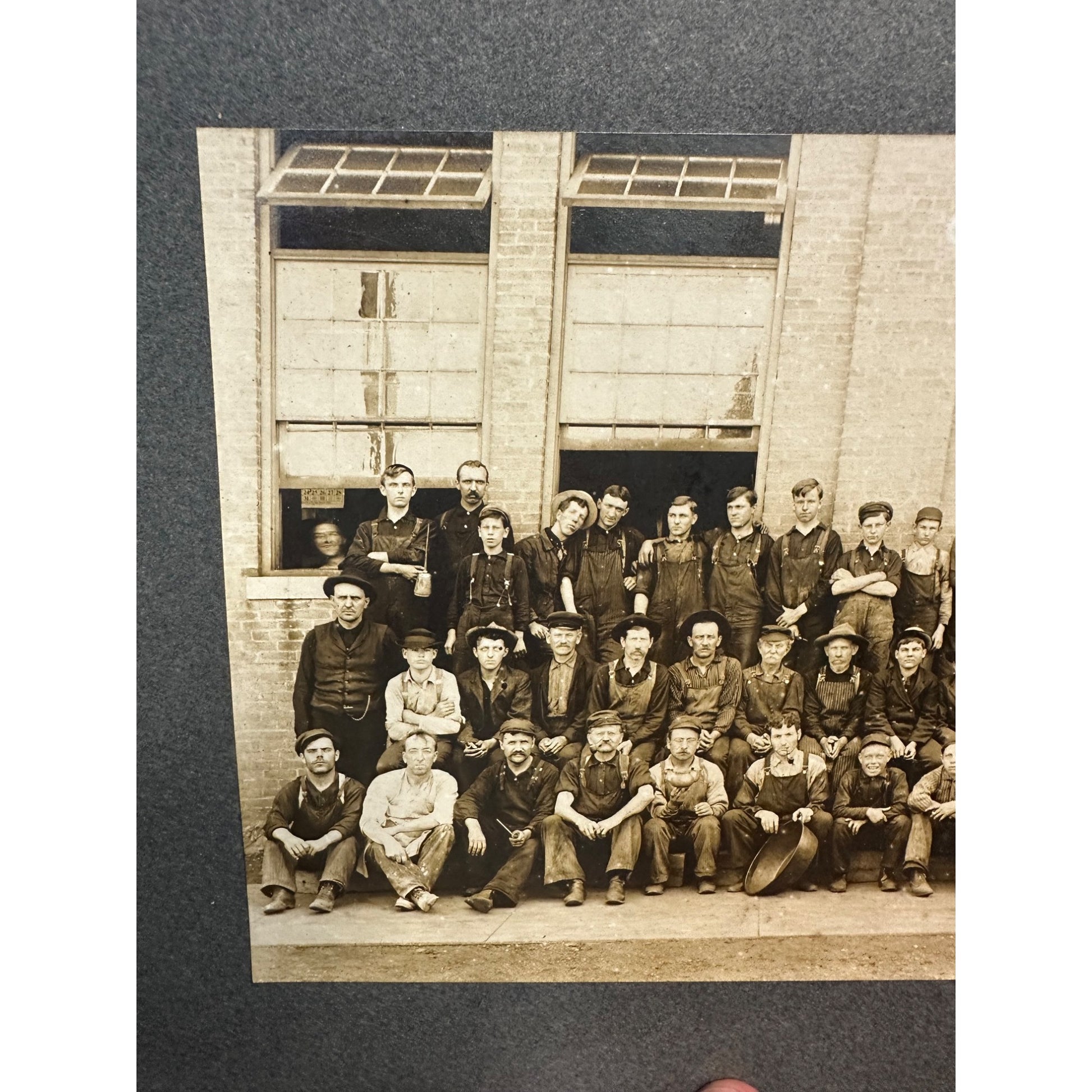Original Early 1900s Kohler Plumbing Products Workers Cabinet Photo Wisconsin