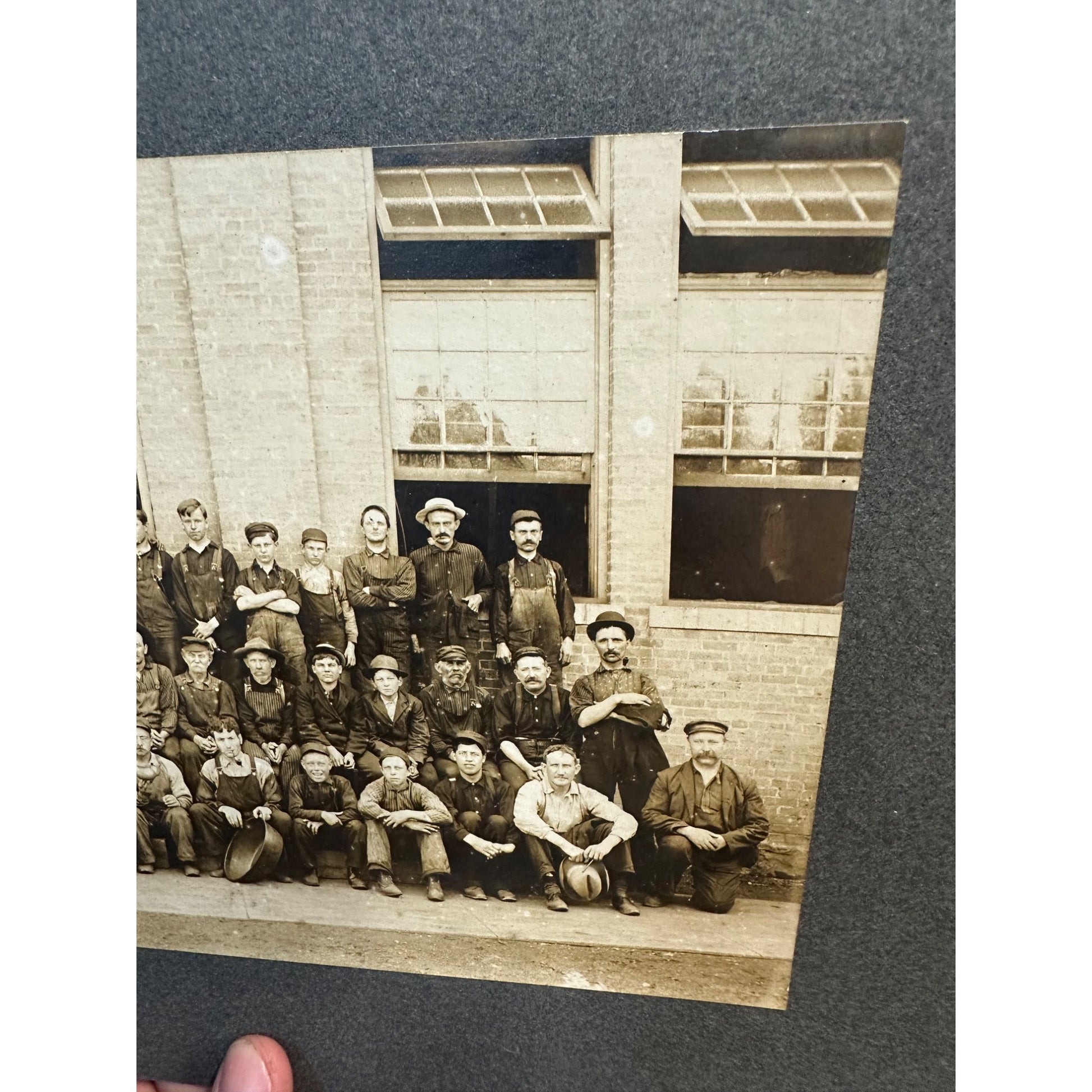 Original Early 1900s Kohler Plumbing Products Workers Cabinet Photo Wisconsin