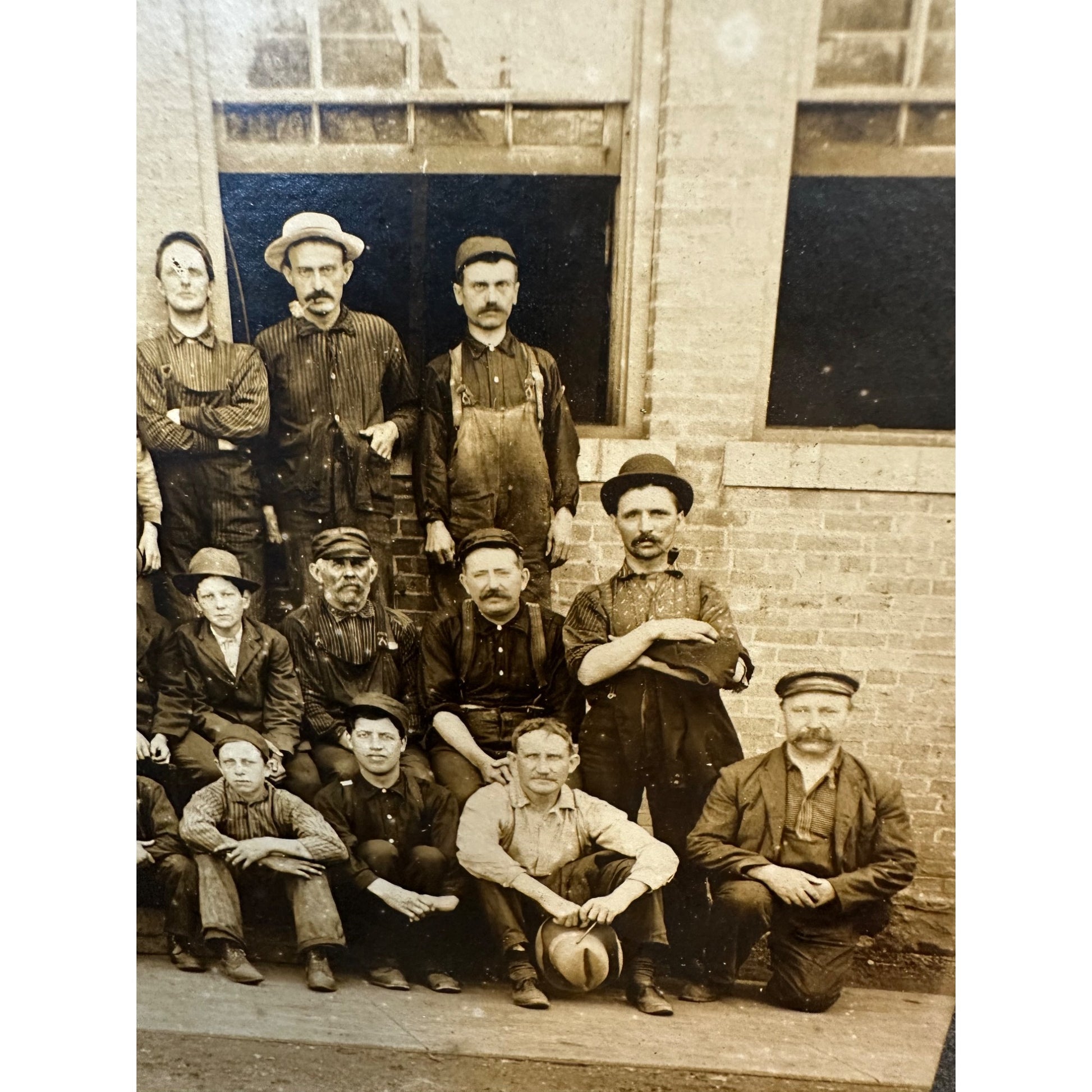 Original Early 1900s Kohler Plumbing Products Workers Cabinet Photo Wisconsin