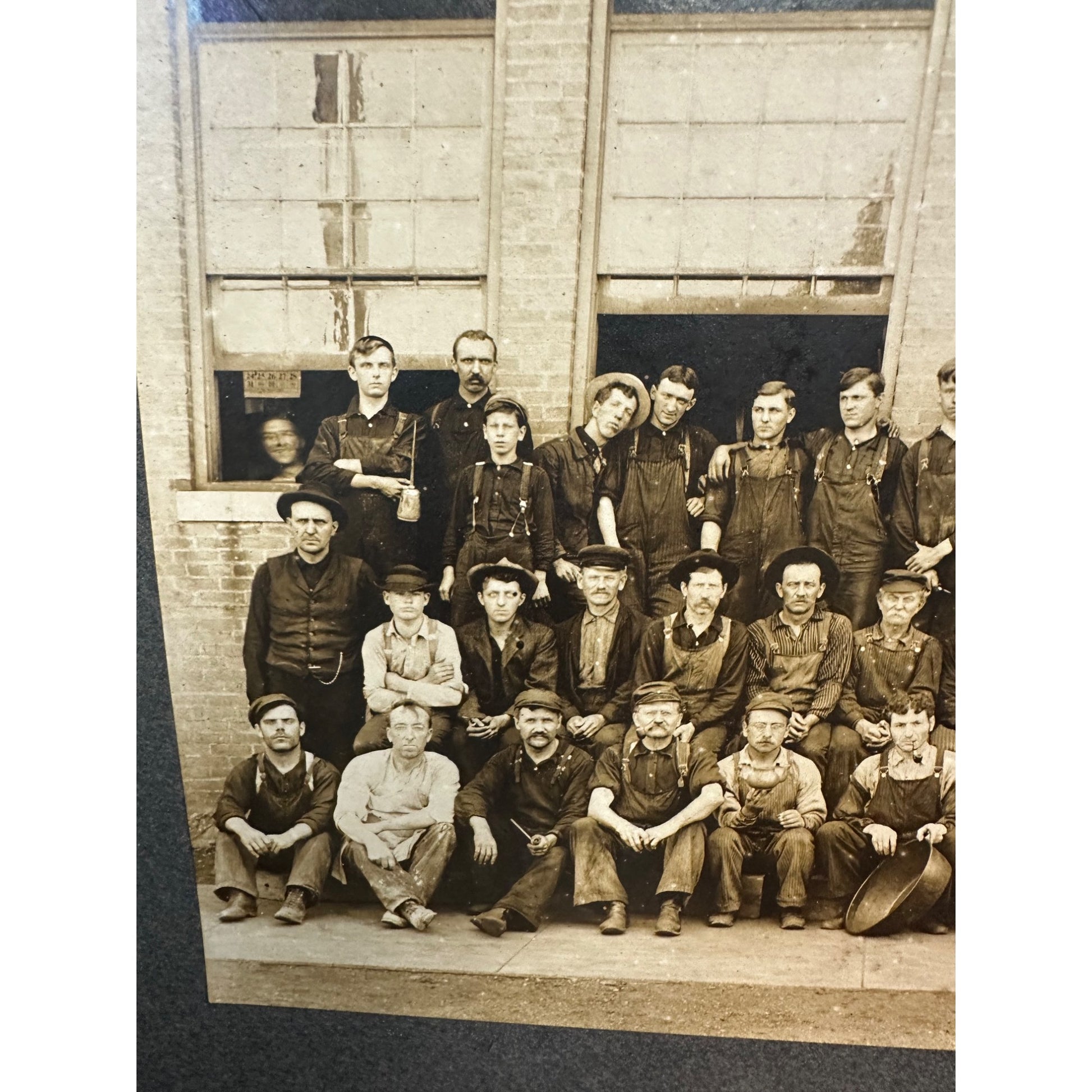 Original Early 1900s Kohler Plumbing Products Workers Cabinet Photo Wisconsin