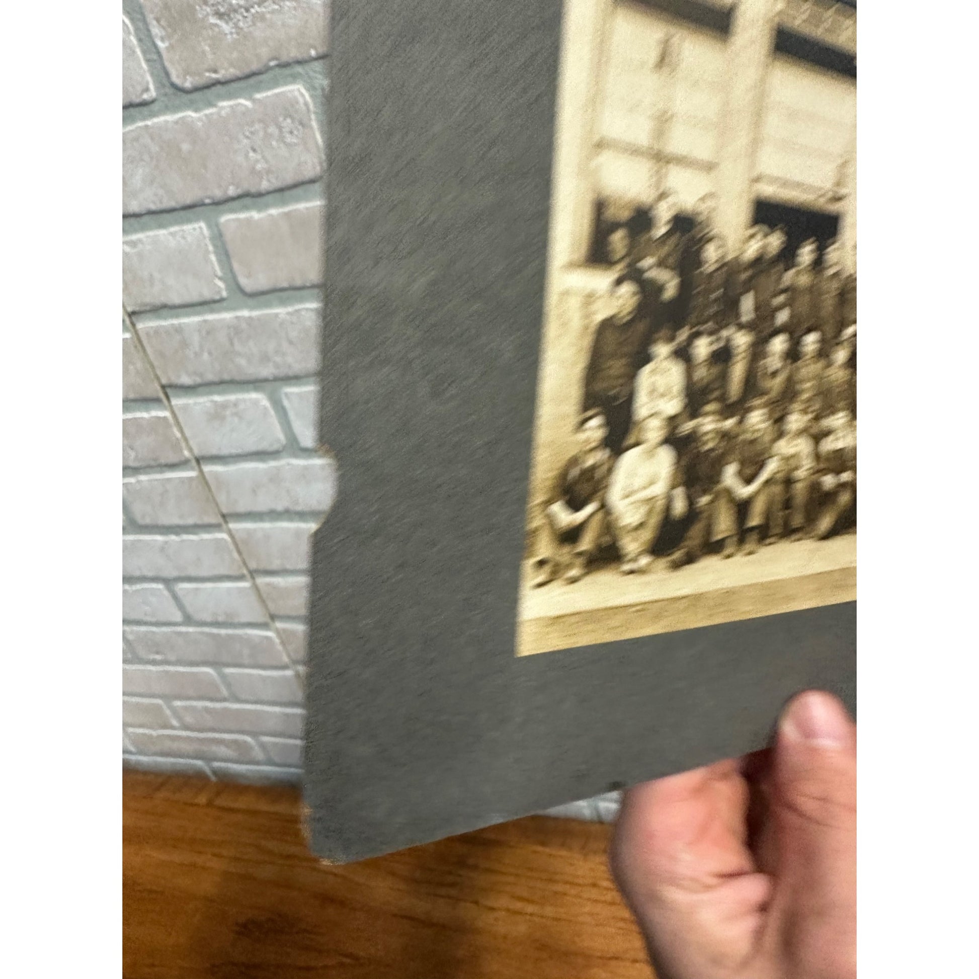 Original Early 1900s Kohler Plumbing Products Workers Cabinet Photo Wisconsin