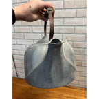 Vintage Wagner Ware Sidney O 6qt Colonial Tea Kettle Aluminum Wooden Handle