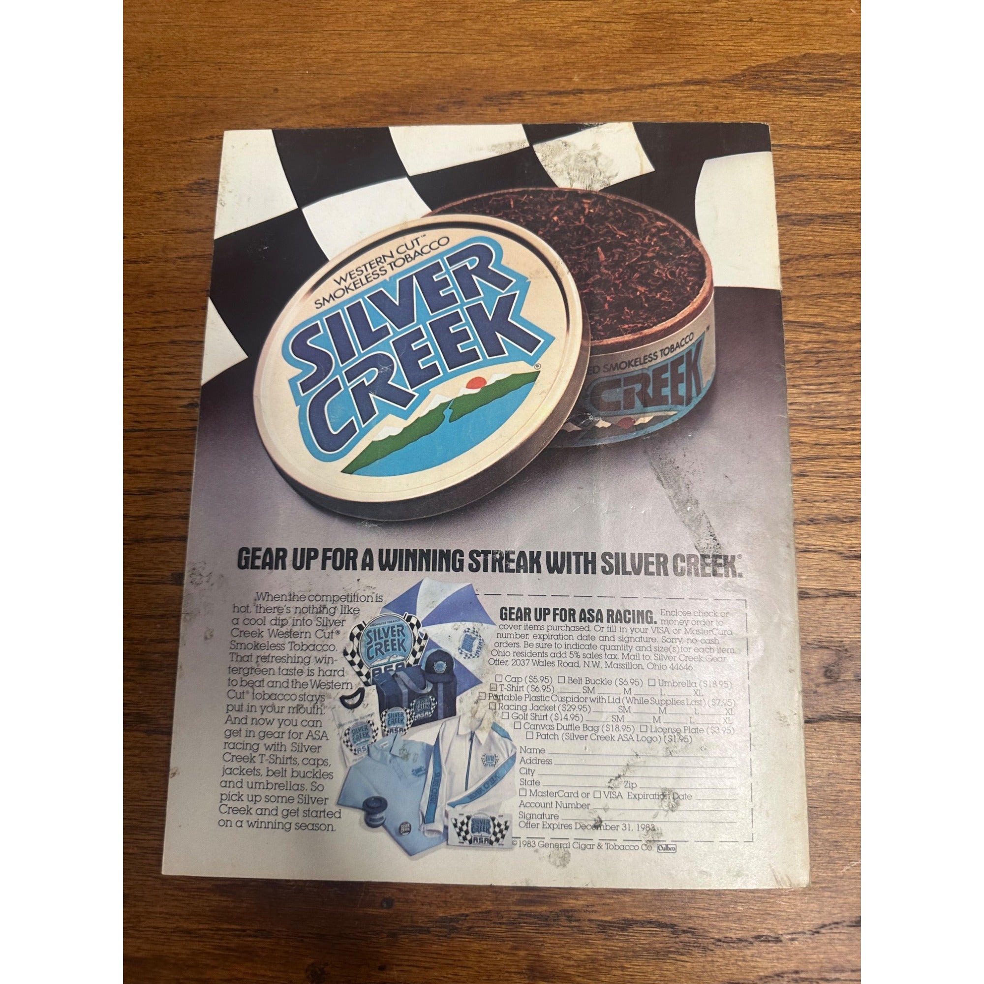 1983 Badgerland 150 Mile Stock Car Race Championship Souvenir Program Wisconsin