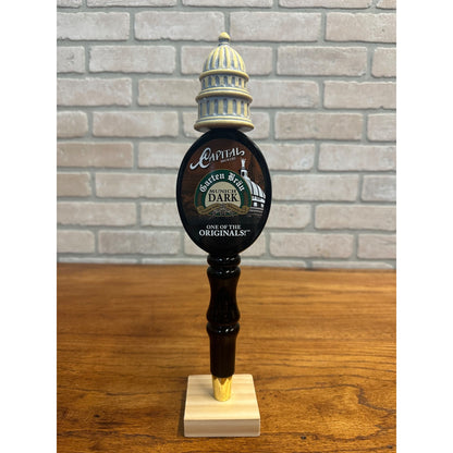 Vintage Capital Brewery Wisconsin Beer 12.5" Tap Handle Munich Dark