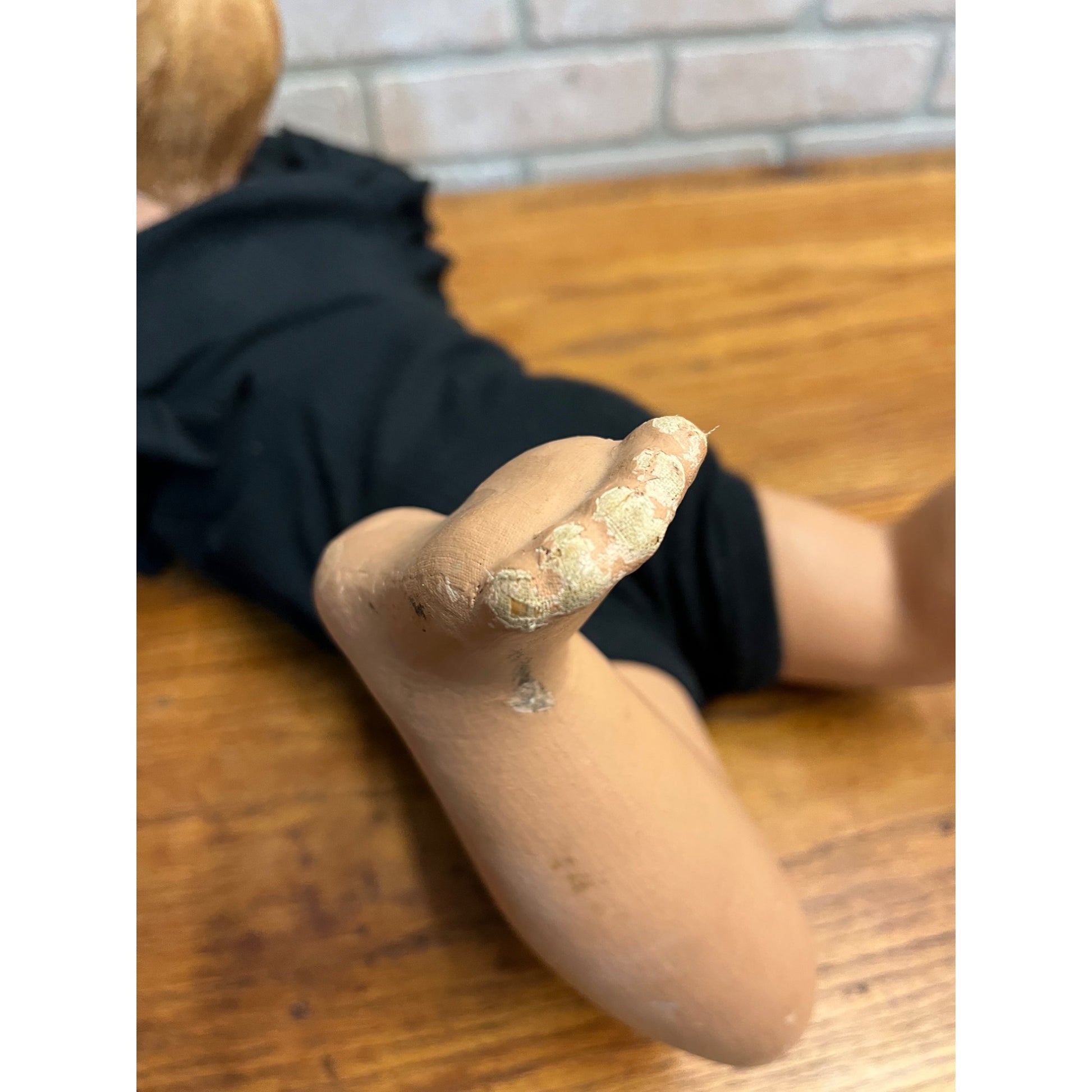 Original Vintage Crawling Baby Infant Clothes Department Store Display Mannequin