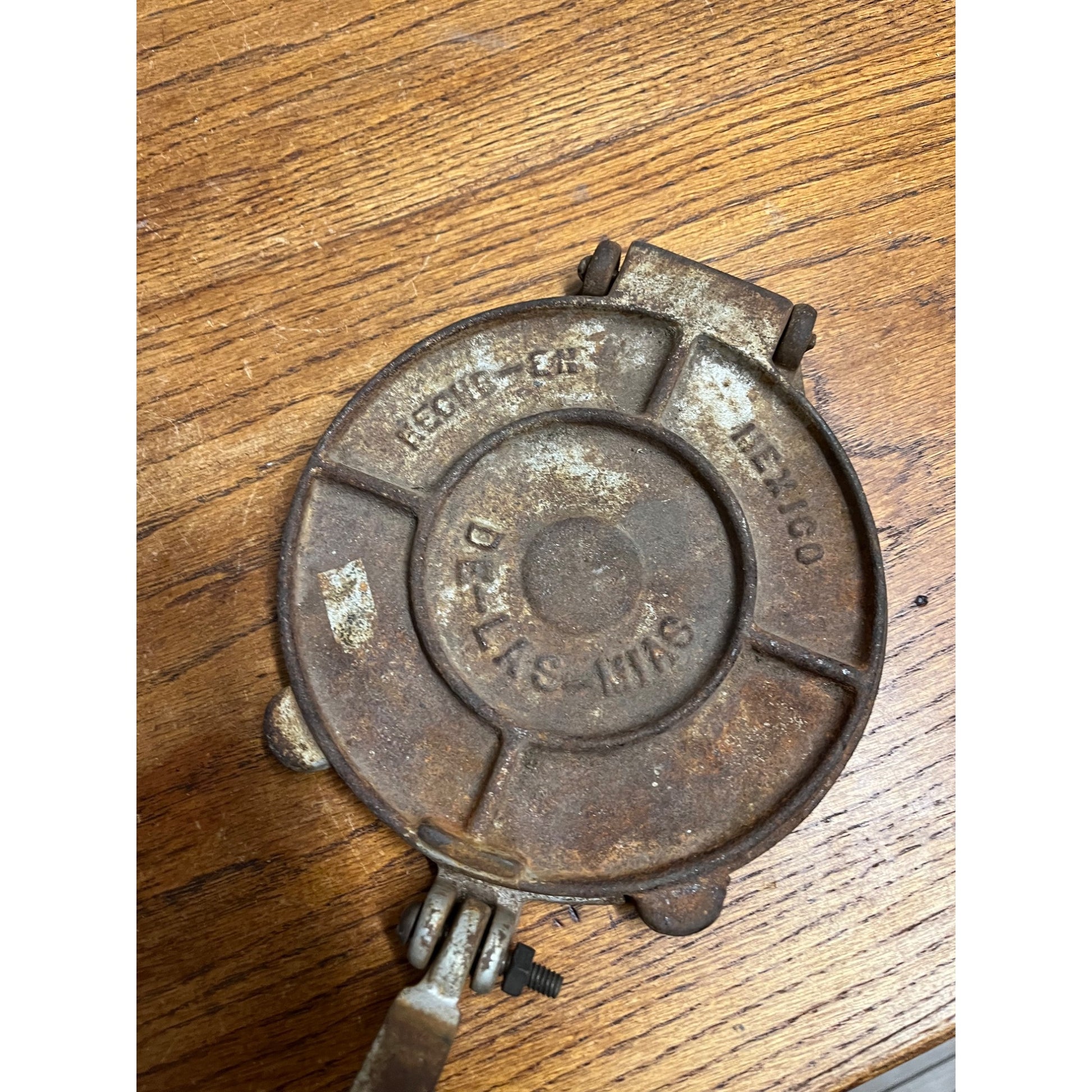 Vintage Cast Iron PAGOEL Tortilla Maker Made in Mexico Mexican De Las Mias