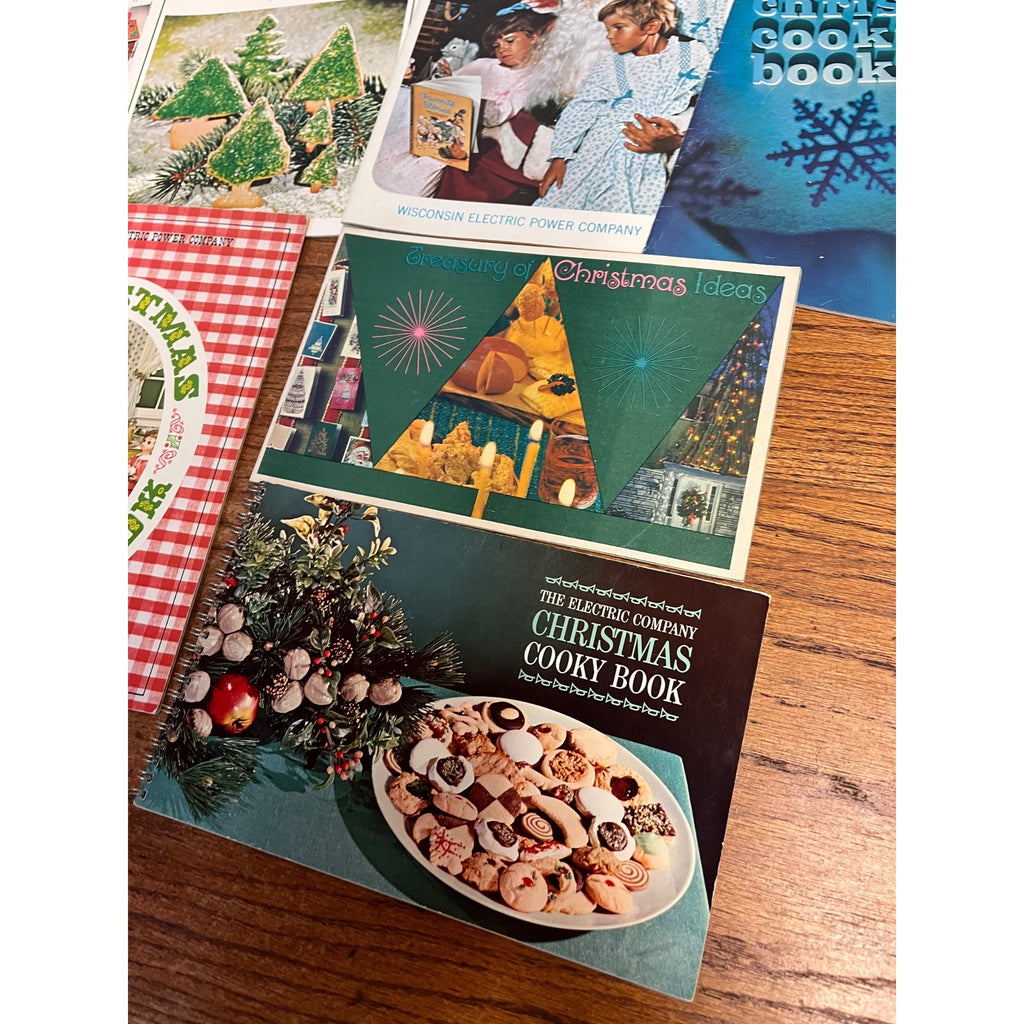 Vintage Wisconsin Electric Power Company Christmas Cooky Book Cookie Recipes Lot