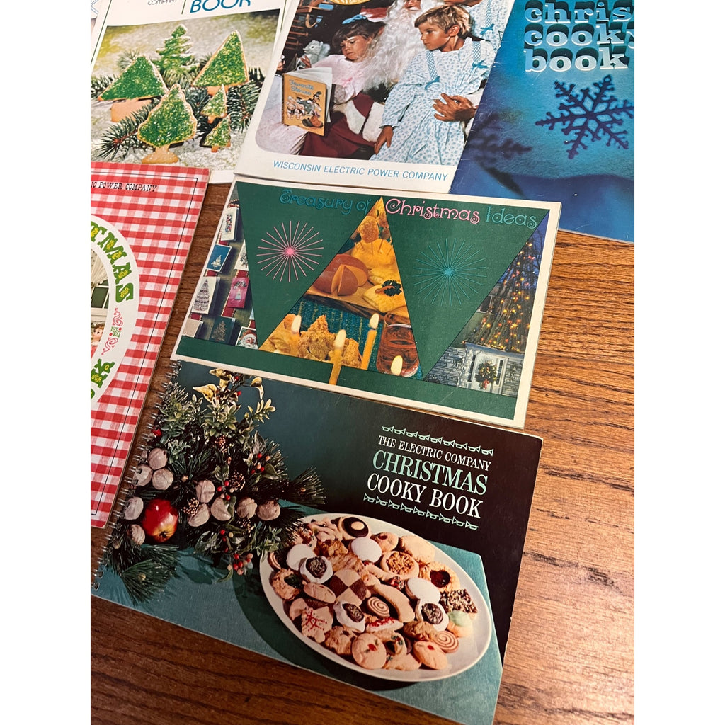 Vintage Wisconsin Electric Power Company Christmas Cooky Book Cookie Recipes Lot