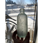 Geo. Zieger South Milwaukee Wisconsin Soda Bottle Blob Top Hutchinson Hutch WI