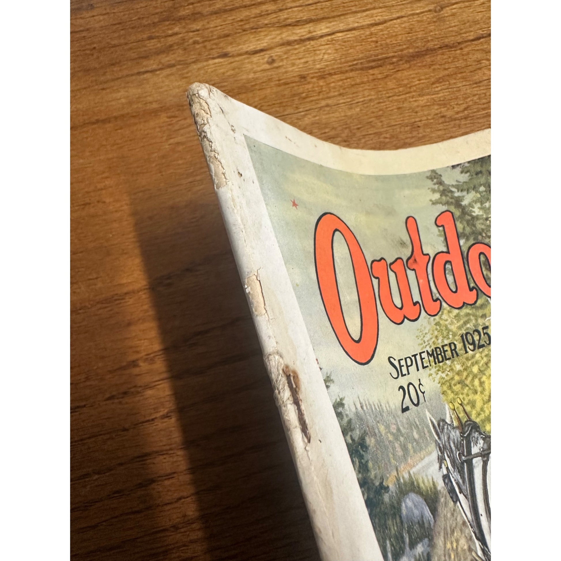 Vintage Outdoor Life Magazine (September 1925) Hunting Fishing Sportsman Ads