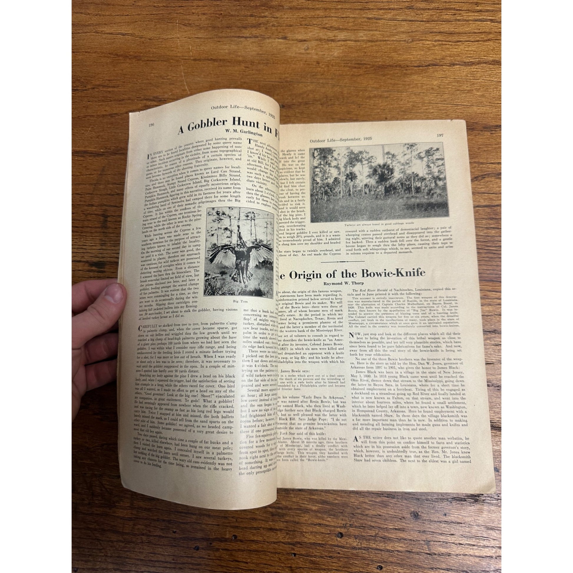 Vintage Outdoor Life Magazine (September 1925) Hunting Fishing Sportsman Ads