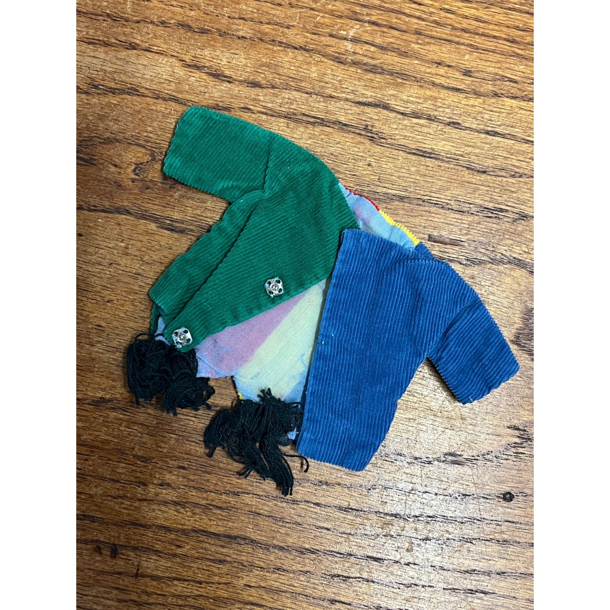 Vintage 1960s Ideal Tammy Doll Family Harlequin Top