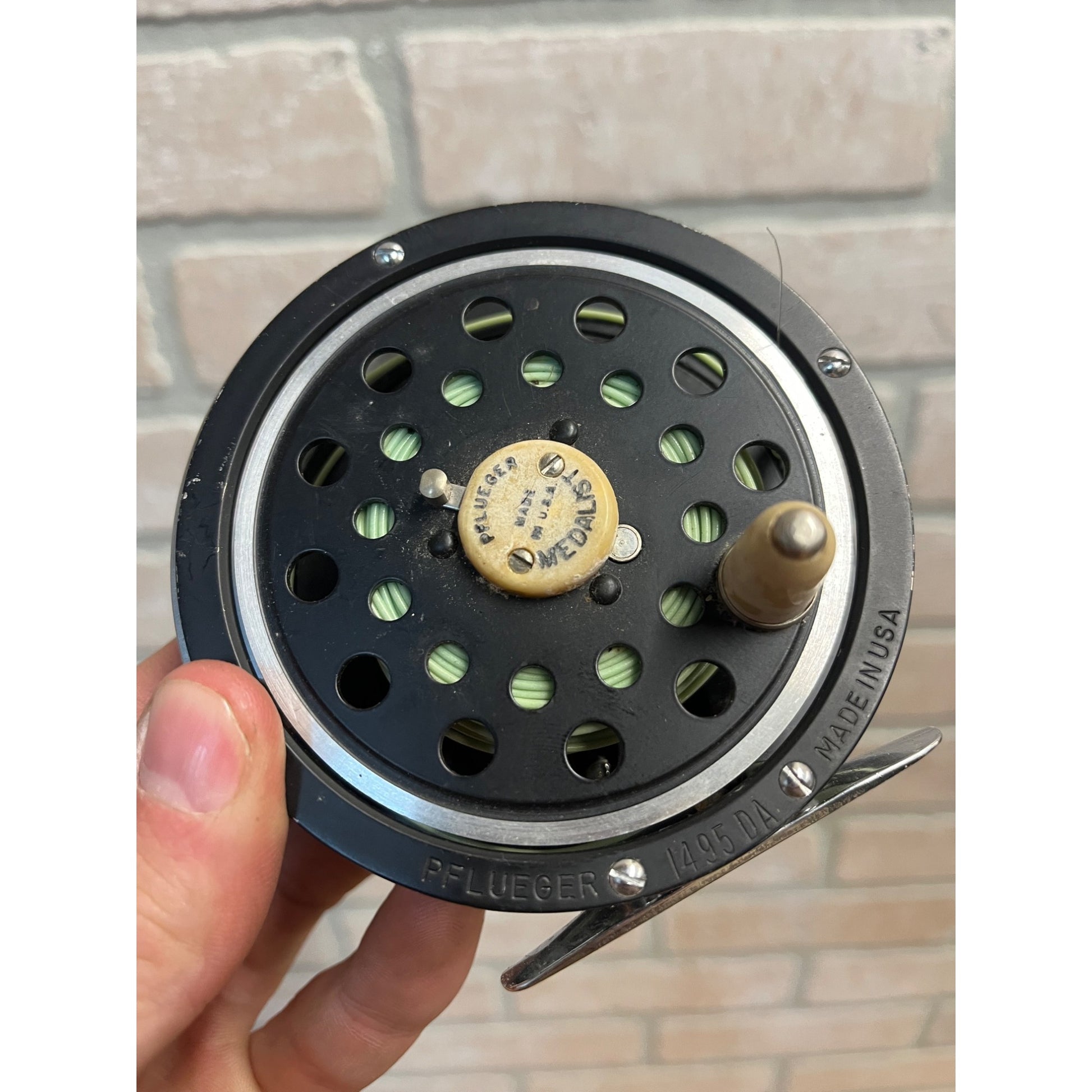 Vintage Pflueger Medalist 1495 DA Fly Fishing Reel RH