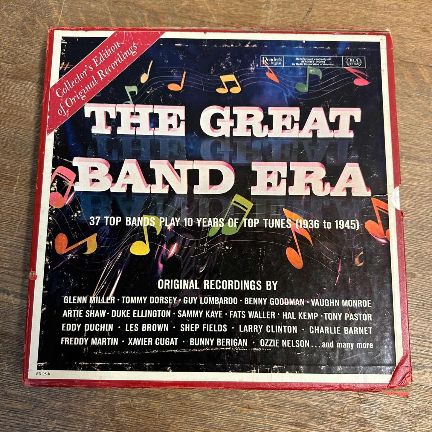 The Great Band Era 1936-1945 10 Vinyl Box Set Reader's Digest RD 25-K 1964