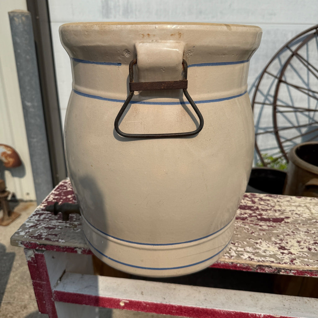 5 Gallon Red Wing Stoneware Water Cooler W/ Spigot No Lid