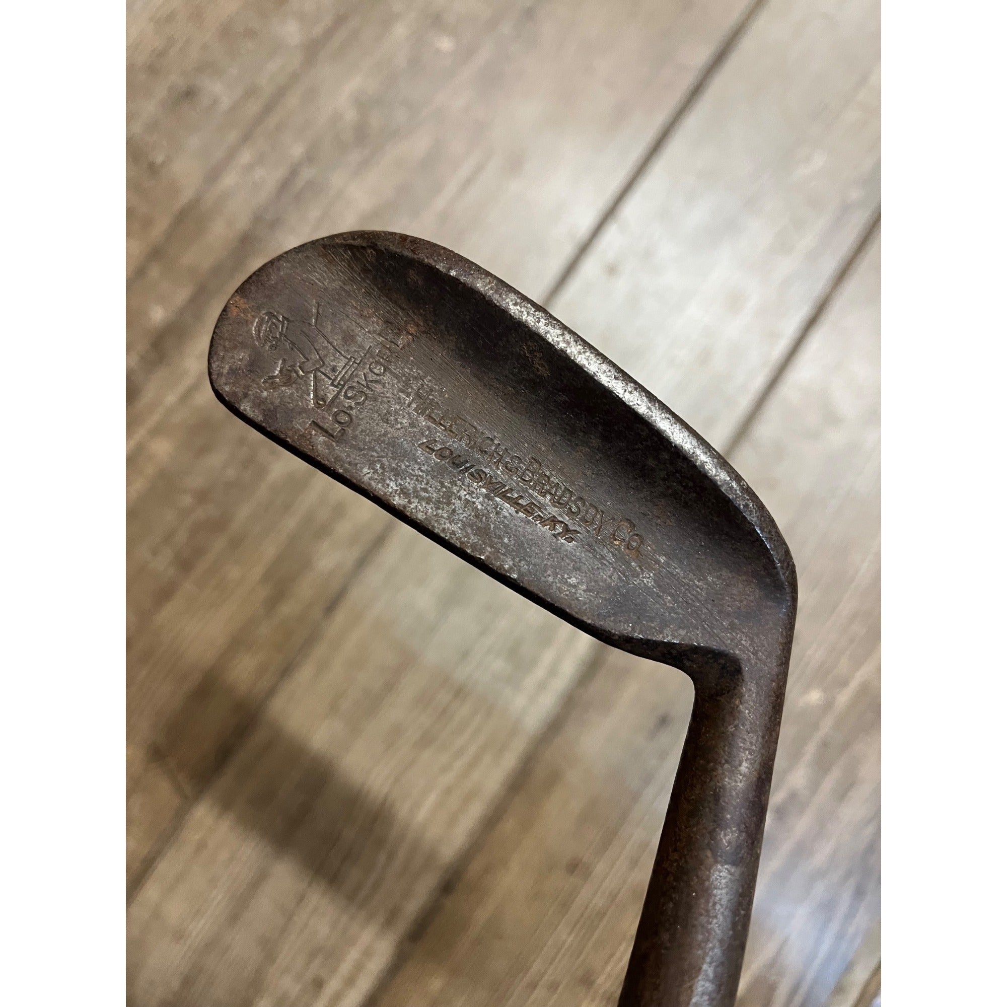 Vintage 1920s Hickory Shaft Putter Lo-Skore Hillerich & Bradsby Co Golf Club