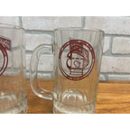 Vintage 1970s Schlitz Wausau Wis  Jaycees Pair Beer Heavy Mugs