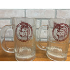 Vintage 1970s Schlitz Wausau Wis  Jaycees Pair Beer Heavy Mugs