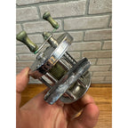 Vintage Fishing Bait Casting Reels Ocean City 1800 Shakespeare 1950 Direct Drive +