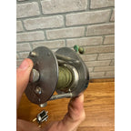 Vintage Fishing Bait Casting Reels Ocean City 1800 Shakespeare 1950 Direct Drive +