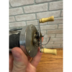 Vintage Fishing Bait Casting Reels Ocean City 1800 Shakespeare 1950 Direct Drive +